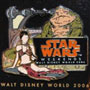 Disney Jabba and Leia Pin (Star Wars Weekends 2006)