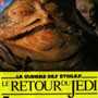 Vintage Return of the Jedi/Jabba the Hutt Cereal Insert from General Mills Canada