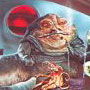 Vintage Jabba the Hutt Book Cover by Stuart Hall