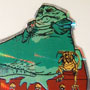 Vintage Jabba the Hutt Prismatic Sticker