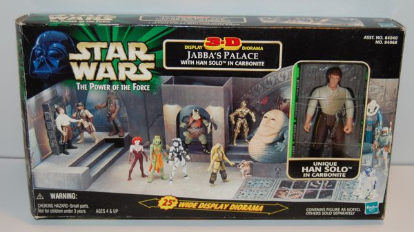 Hasbro Power of the Force 3D Jabba's Palace Display Diorama