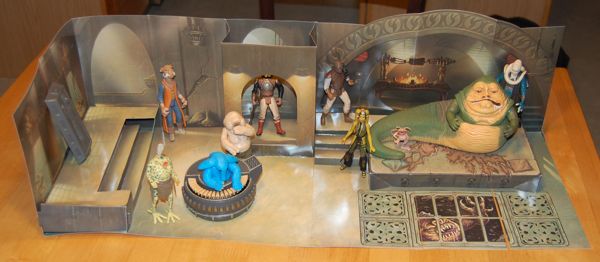 Hasbro Power of the Force 3D Jabba's Palace Display Diorama